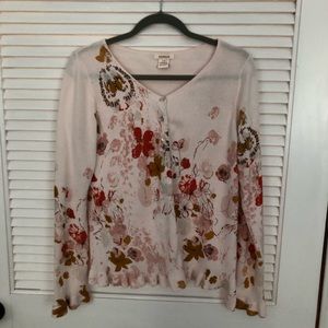 Sundance sweater. Beautiful print. 100% cotton. Size Medium